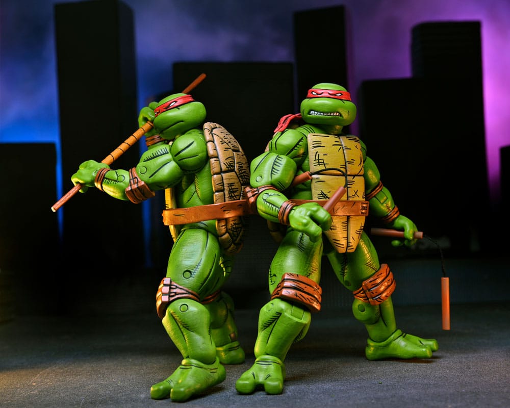 Teenage Mutant Ninja Turtles (Mirage Comics) pack de 4 Figuras Leonardo, Raphael, Michelangelo, Donatello 18 cm