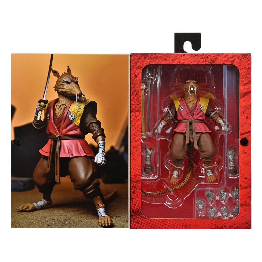 Figura Ultimate Splienter Teenage Mutant las Tortugas Ninja 18 cm