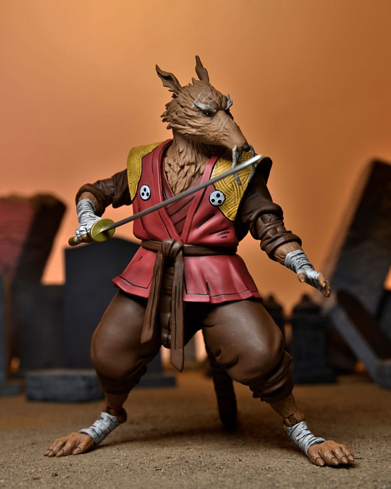 Figura Ultimate Splienter Teenage Mutant las Tortugas Ninja 18 cm