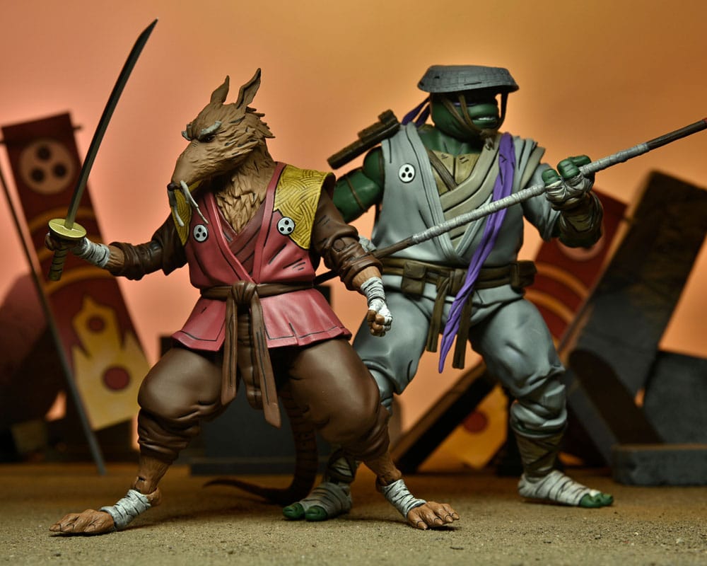 Figura Ultimate Splienter Teenage Mutant las Tortugas Ninja 18 cm