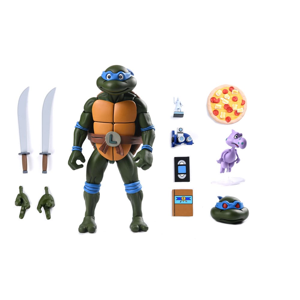 Figura Ultimate Leonardo Comics Tortugas Ninja 18 cm
