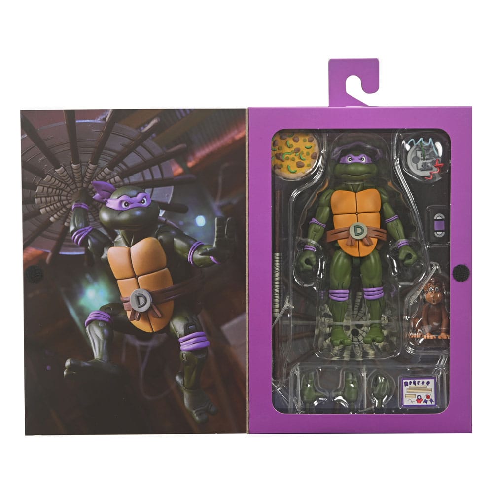Figura Ultimate Donatello Comics Tortugas Ninja 18 cm