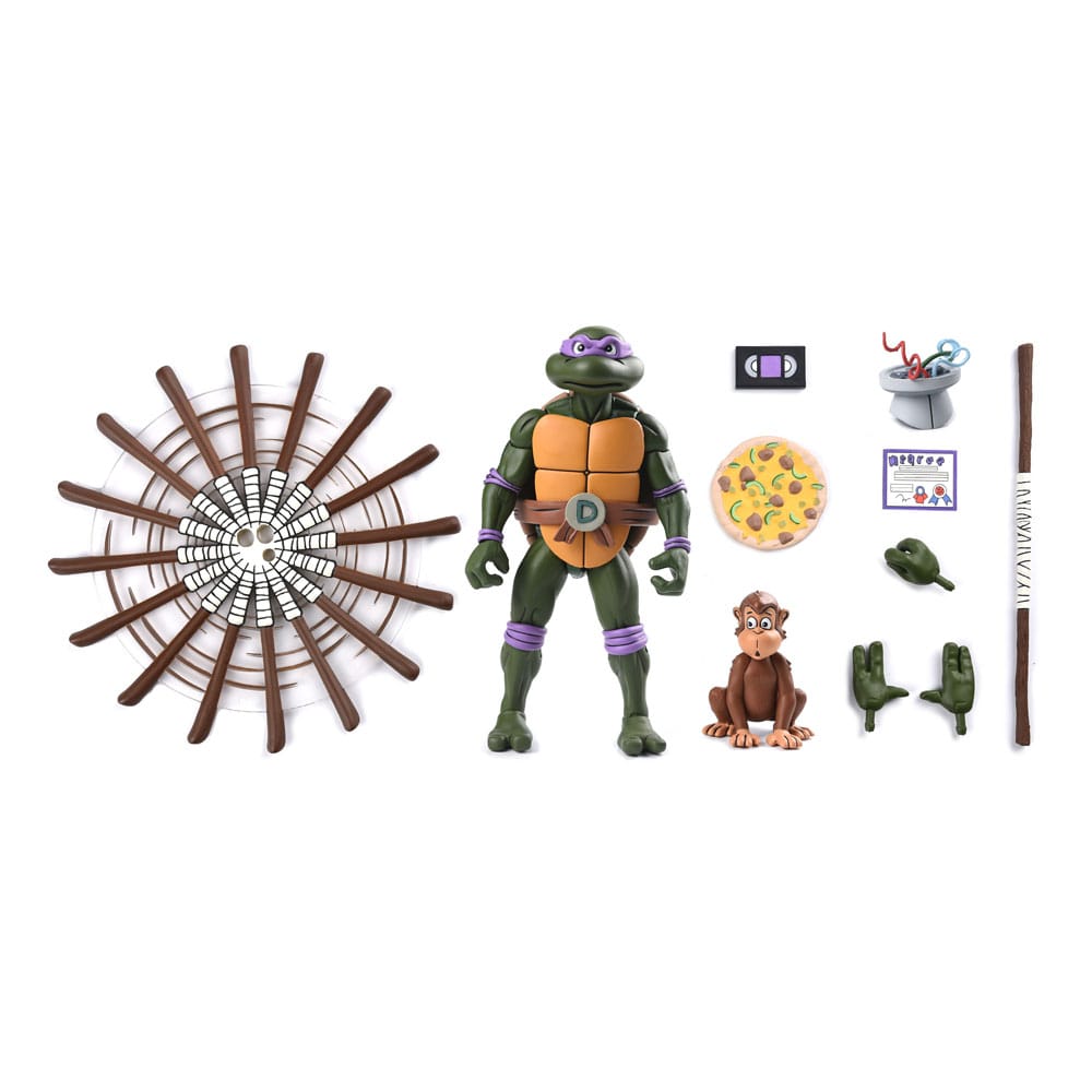 Figura Ultimate Donatello Comics Tortugas Ninja 18 cm