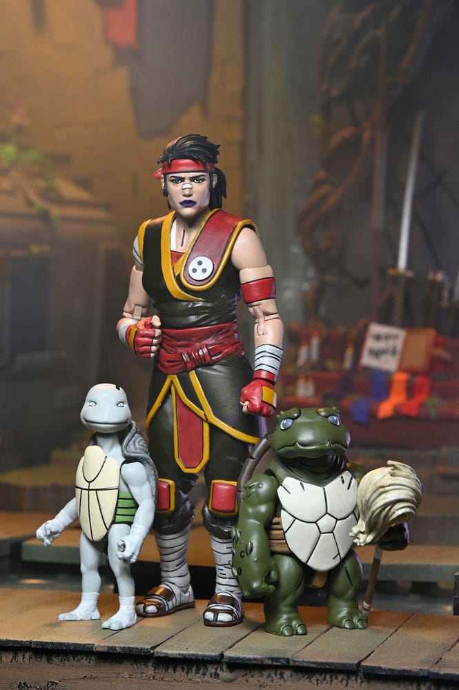Teenage Mutant Ninja Turtles: The Last Ronin Figura Ultimate Casey Marie with Baby Odyn & Uno 17 cm