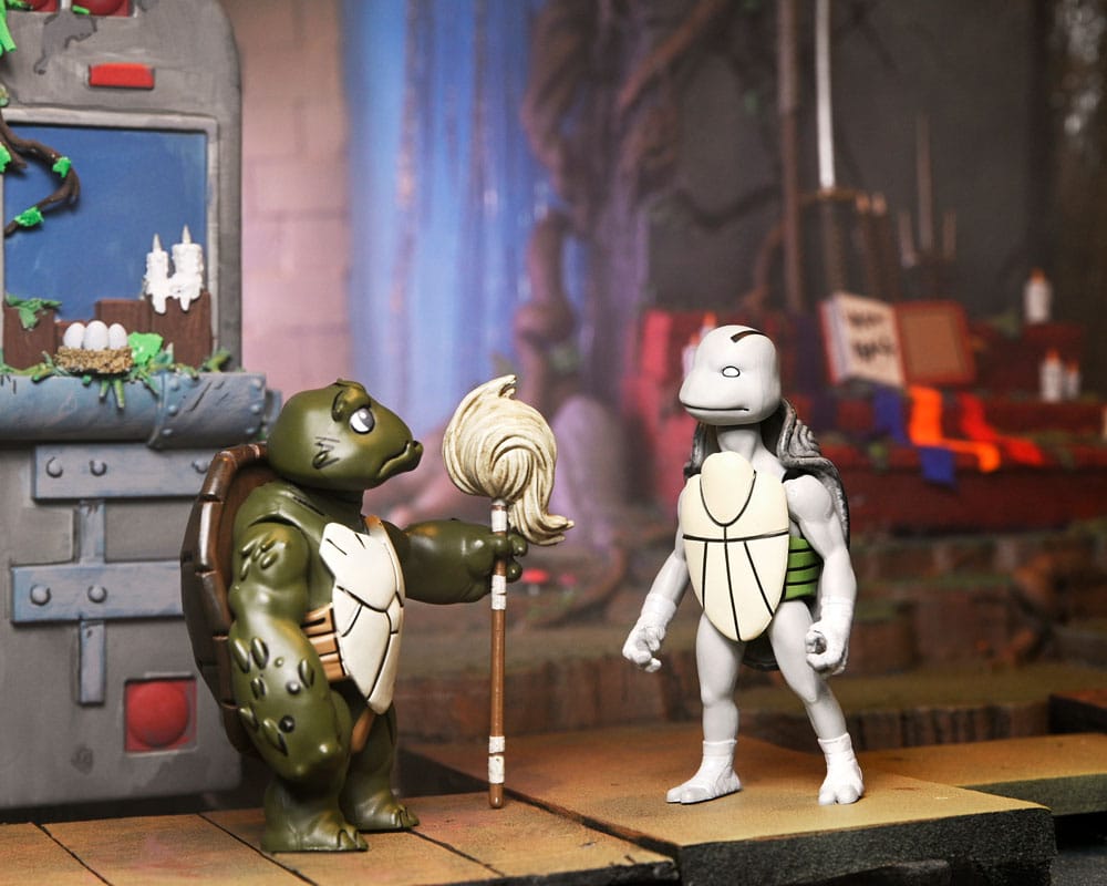 Teenage Mutant Ninja Turtles: The Last Ronin Figura Ultimate Casey Marie with Baby Odyn & Uno 17 cm
