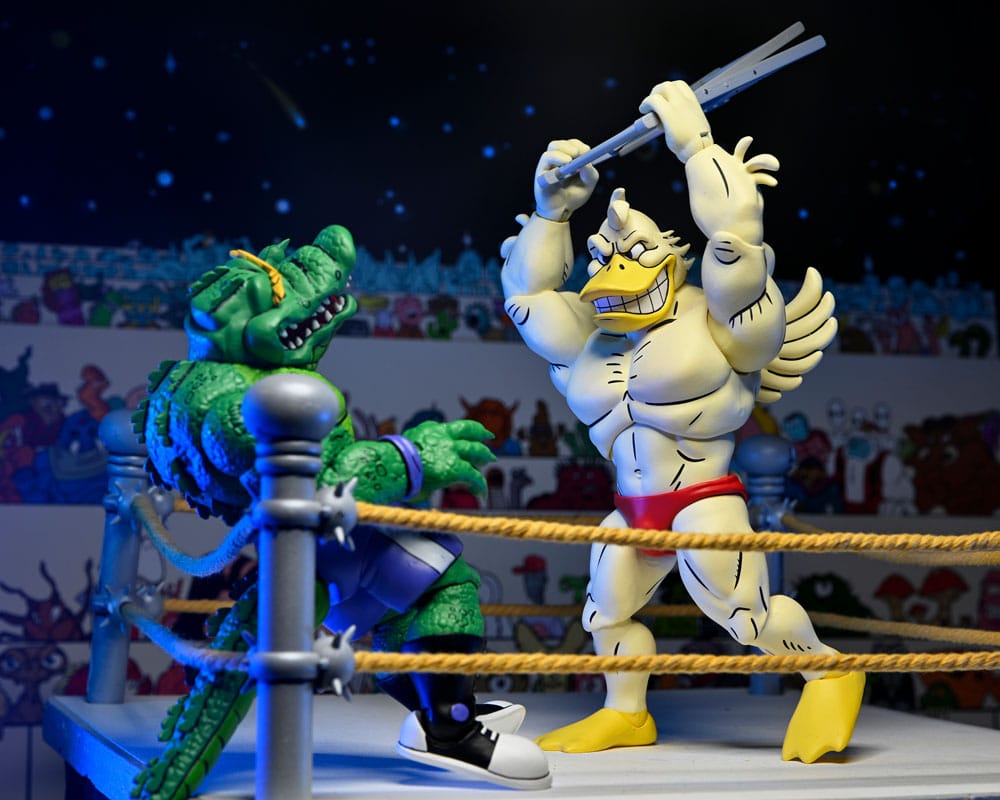 Teenage Mutant Ninja Turtles (Archie Comics) Figura Stump Wrestling Ace Duck 18 cm