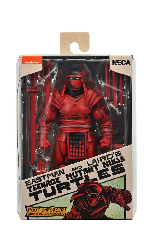 Tortugas Ninja (Mirage Comics) Figura Red and Black Foot Enforcer 18 cm