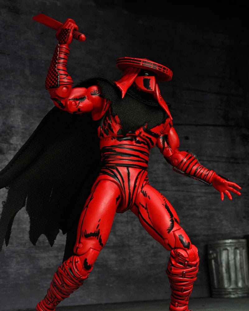 Tortugas Ninja (Mirage Comics) Figura Red and Black Foot Assassin 18 cm