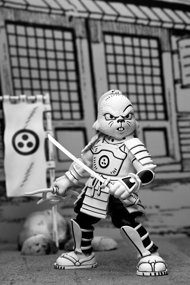 Figura neca usagi yojimbo black & white ver. scale action 18cm