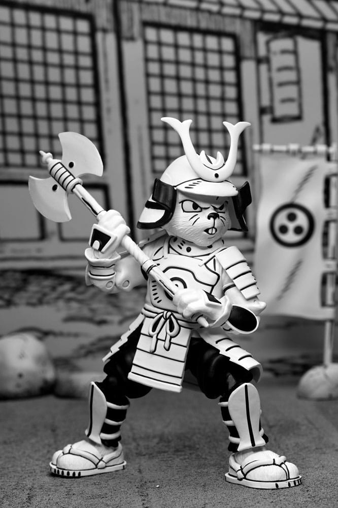 Figura neca usagi yojimbo black & white ver. scale action 18cm