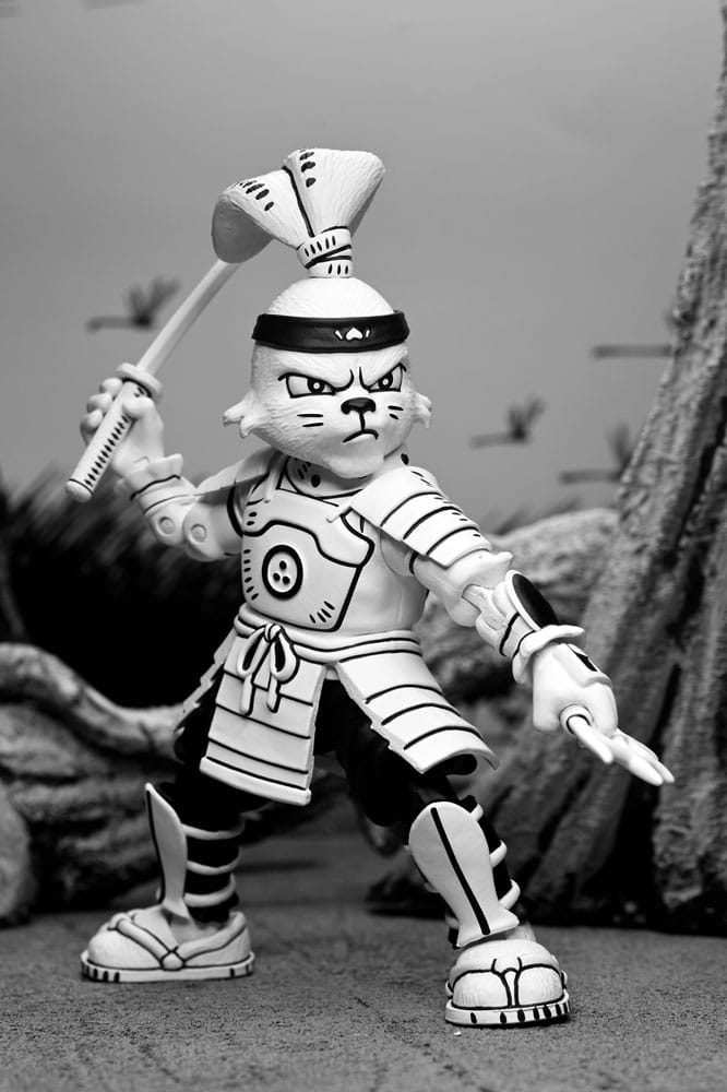 Figura neca usagi yojimbo black & white ver. scale action 18cm