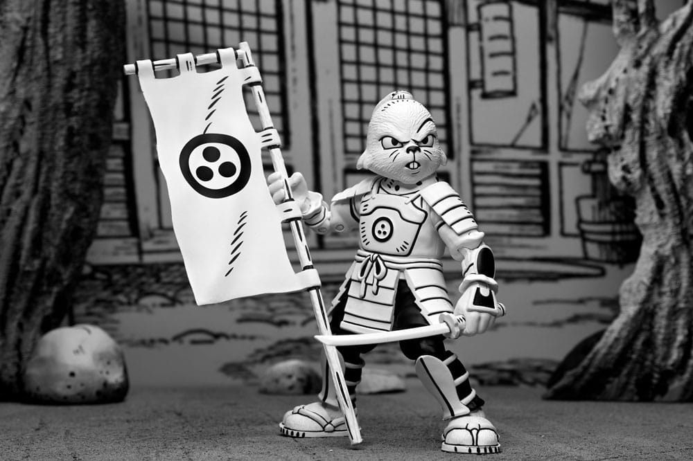 Figura neca usagi yojimbo black & white ver. scale action 18cm