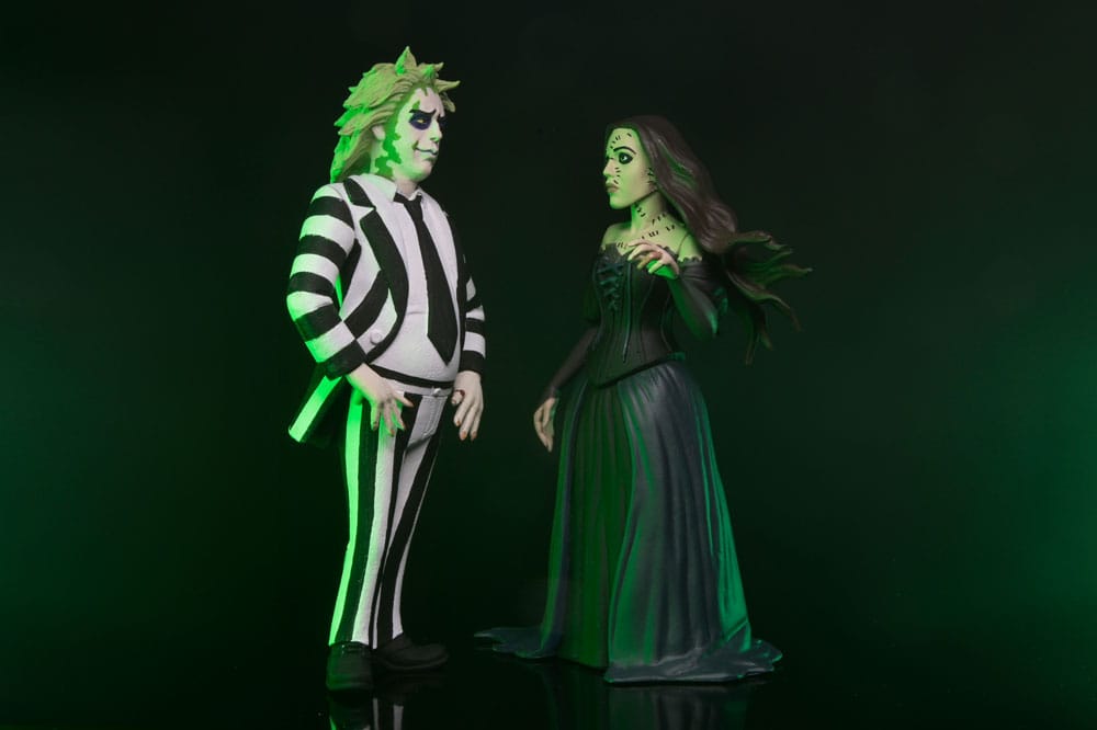 Bitelchús Bitelchús Pack de 2 Figuras Toony Terrors Beetlejuice & Delores 15 cm