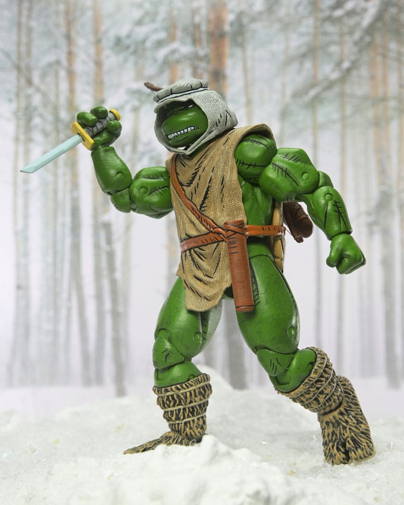 Las Tortugas Ninja Figura Hunter Leo 18 cm