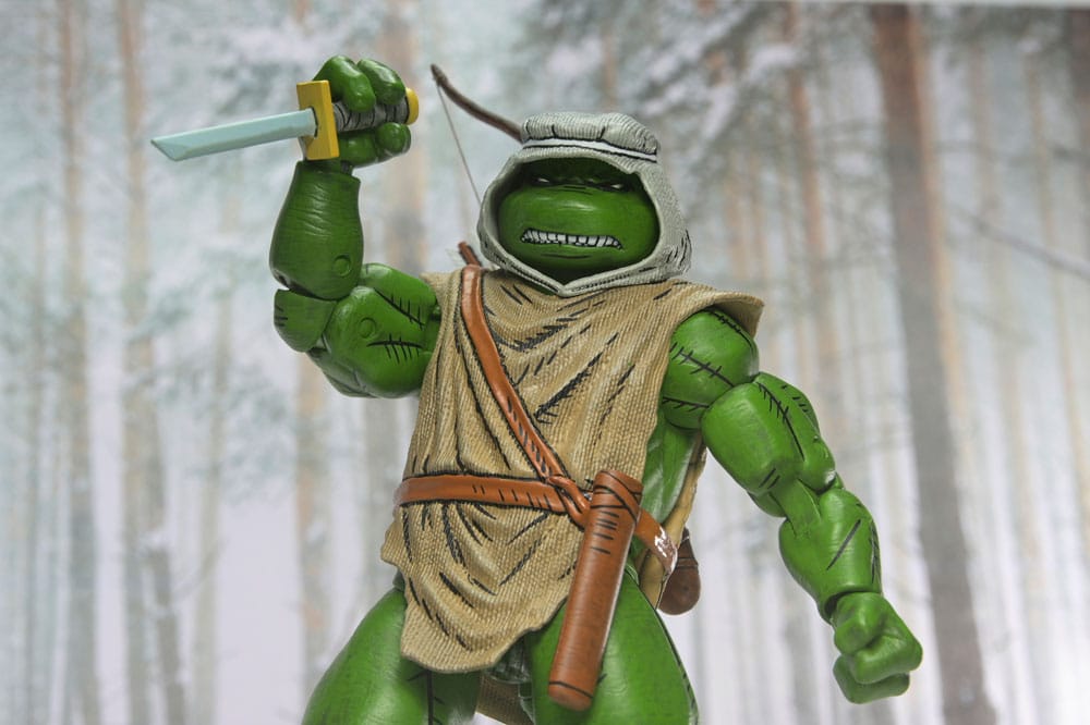 Las Tortugas Ninja Figura Hunter Leo 18 cm