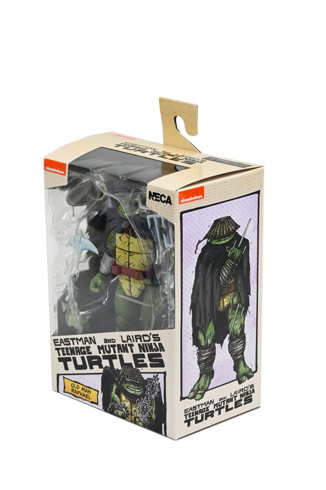 Las Tortugas Ninja Figura Old Man Raphael 18 cm