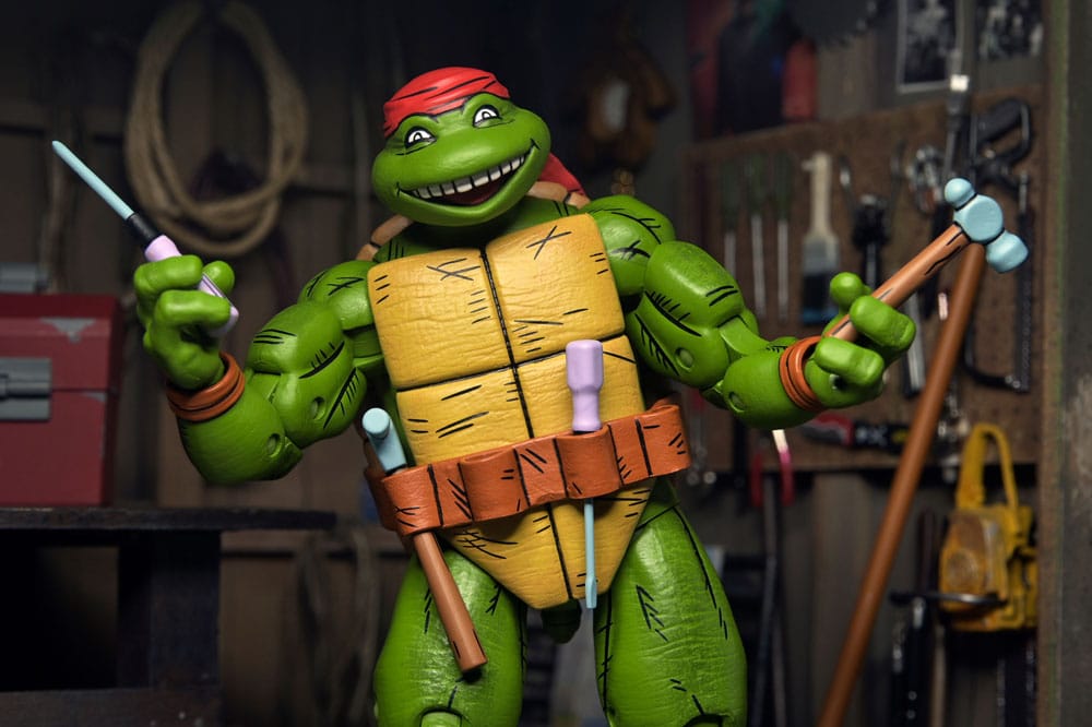 Las Tortugas Ninja Figura Handyman Donatello 18 cm