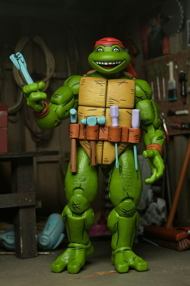 Las Tortugas Ninja Figura Handyman Donatello 18 cm
