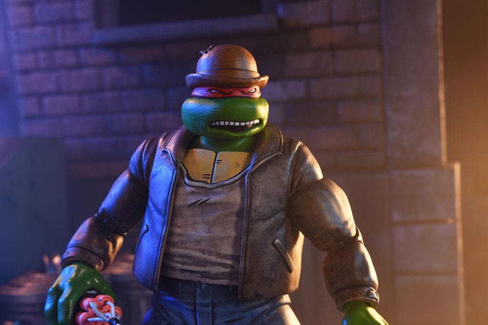 Las Tortugas Ninja Pack de 4 Figuras Gangster Turtles 18 cm