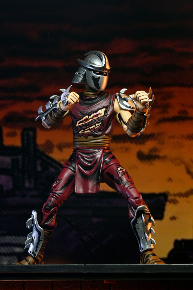 Teenage Mutant Ninja Turtles Figura Battle Damaged Shredder 18 cm