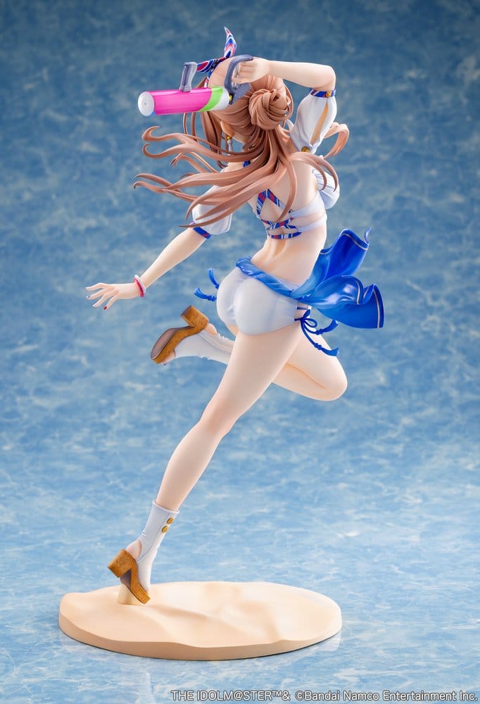 The Idolmaster Gakuen Figura PVC 1/7 Himesaki Rinami Kimi to Semi Blue Ver. With Bonus 27 cm