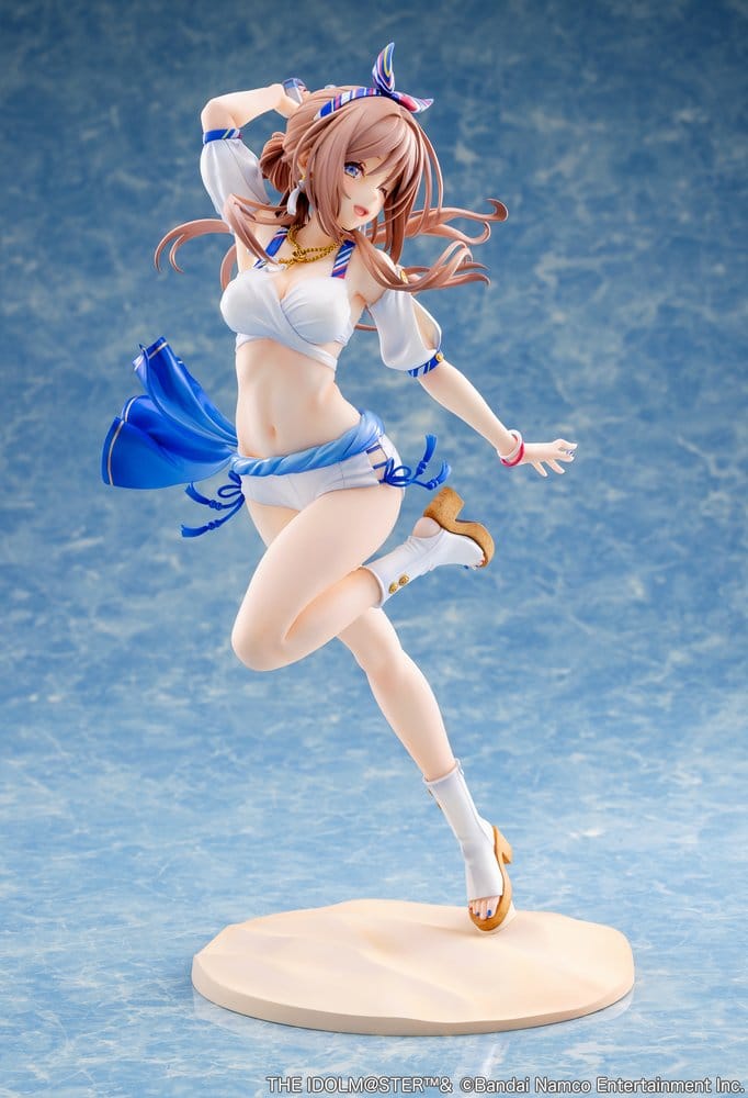 The Idolmaster Gakuen Figura PVC 1/7 Himesaki Rinami Kimi to Semi Blue Ver. With Bonus 27 cm
