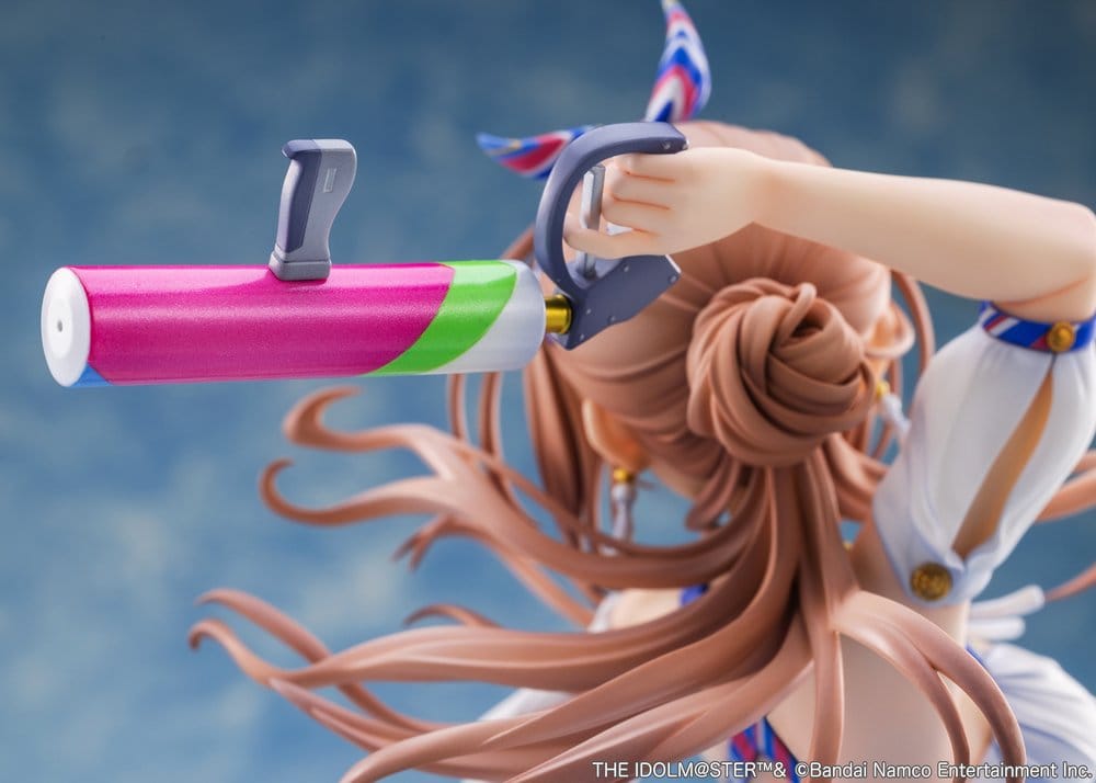 The Idolmaster Gakuen Figura PVC 1/7 Himesaki Rinami Kimi to Semi Blue Ver. With Bonus 27 cm