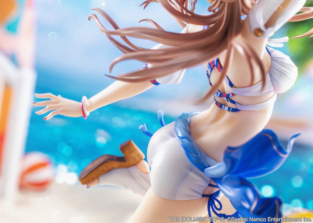 The Idolmaster Gakuen Figura PVC 1/7 Himesaki Rinami Kimi to Semi Blue Ver. With Bonus 27 cm