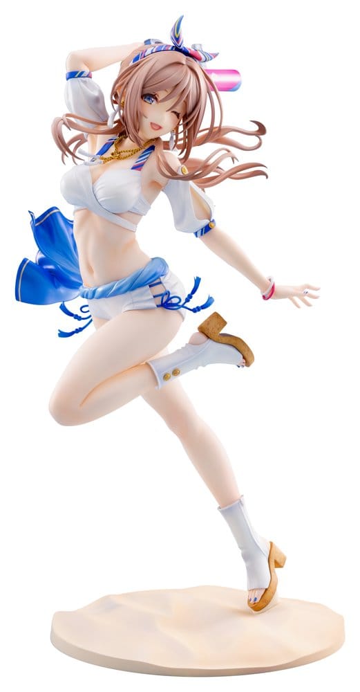 The Idolmaster Gakuen Figura PVC 1/7 Himesaki Rinami Kimi to Semi Blue Ver. 27 cm Frikytopia