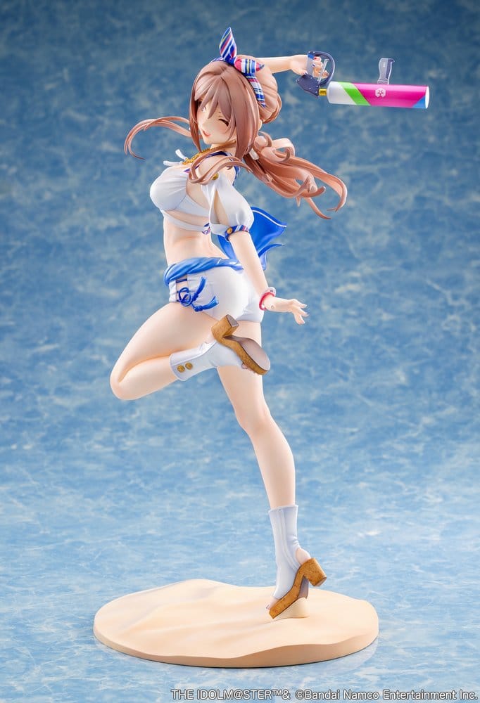 The Idolmaster Gakuen Figura PVC 1/7 Himesaki Rinami Kimi to Semi Blue Ver. 27 cm