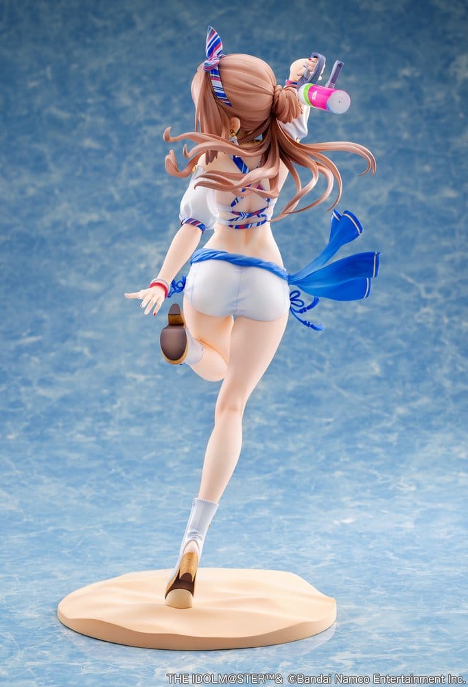 The Idolmaster Gakuen Figura PVC 1/7 Himesaki Rinami Kimi to Semi Blue Ver. 27 cm