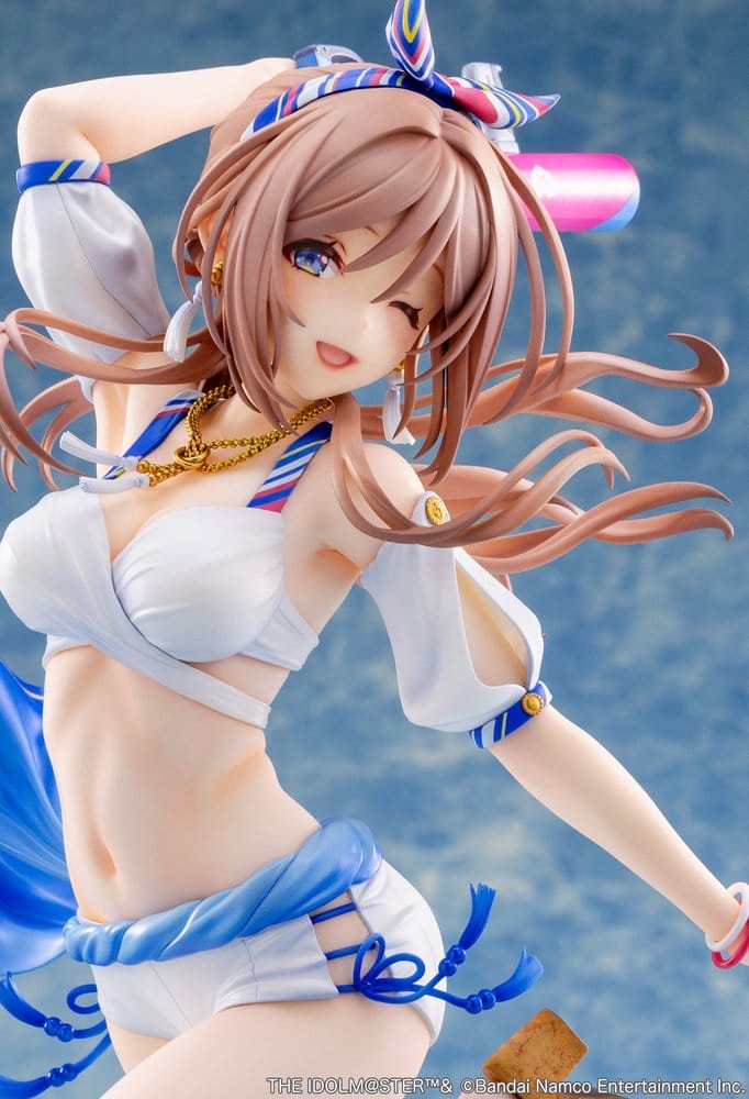 The Idolmaster Gakuen Figura PVC 1/7 Himesaki Rinami Kimi to Semi Blue Ver. 27 cm