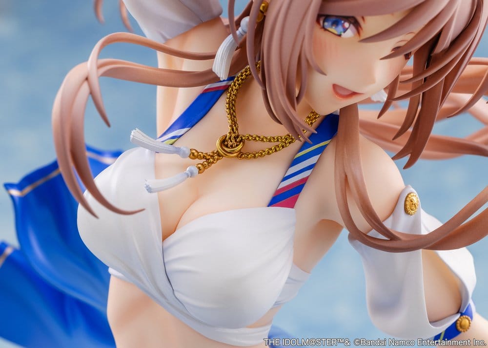 The Idolmaster Gakuen Figura PVC 1/7 Himesaki Rinami Kimi to Semi Blue Ver. 27 cm