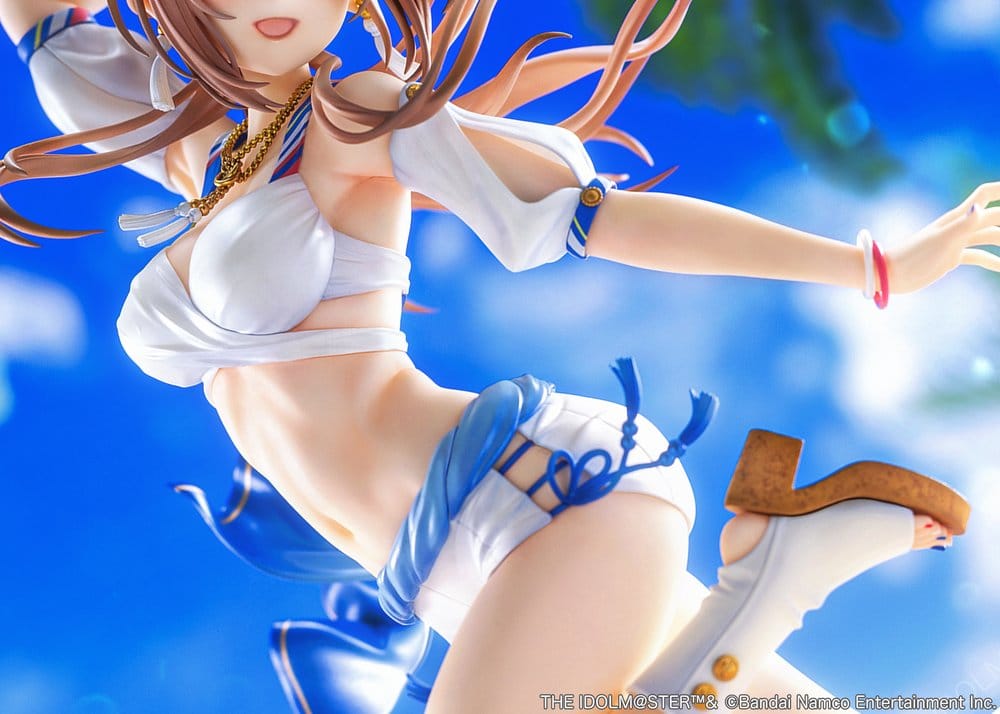 The Idolmaster Gakuen Figura PVC 1/7 Himesaki Rinami Kimi to Semi Blue Ver. 27 cm