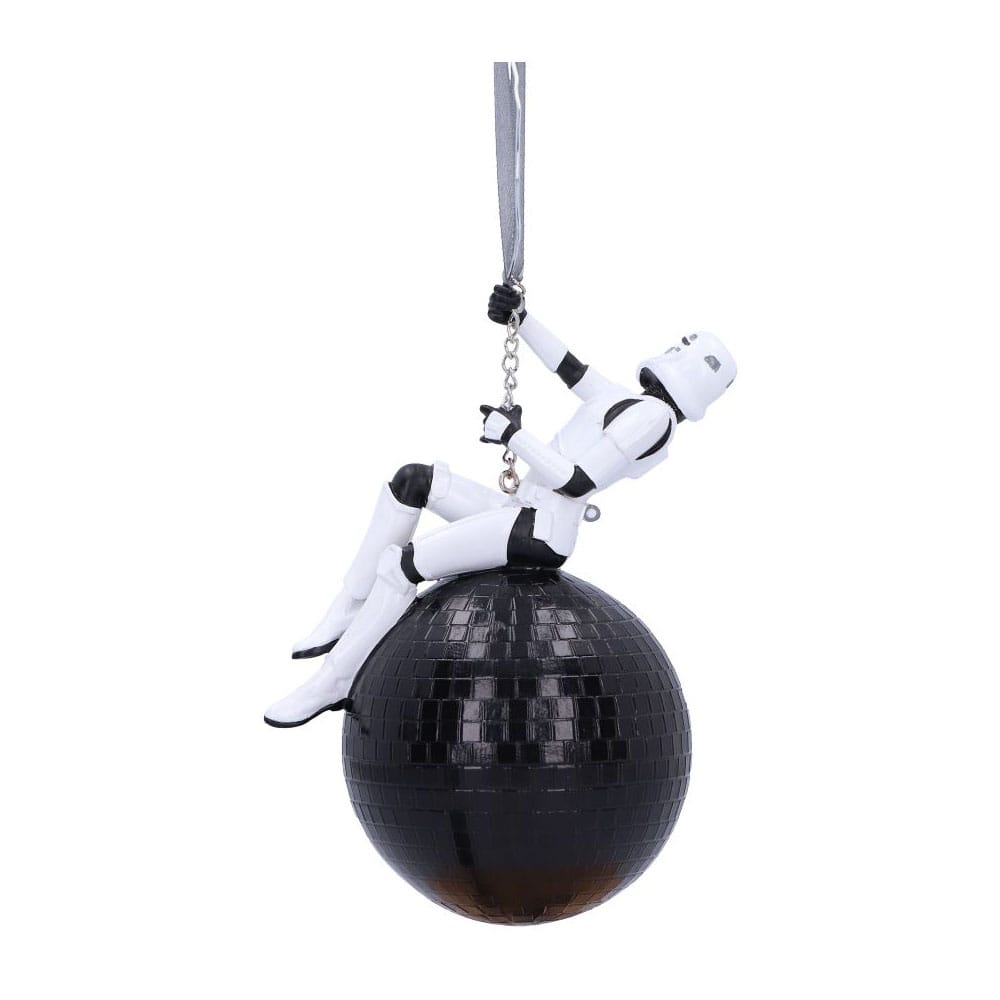 Original Stormtrooper Decoración Árbol de Navidad Wrecking Ball Hanging Stormtrooper 12 cm