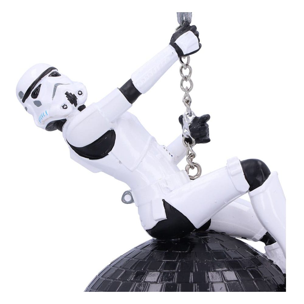 Original Stormtrooper Decoración Árbol de Navidad Wrecking Ball Hanging Stormtrooper 12 cm