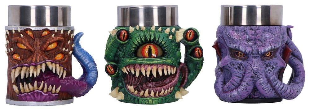 Dungeons & Dragons Lote de 3 Mini-Jarros Mini Monster 9 cm Frikytopia