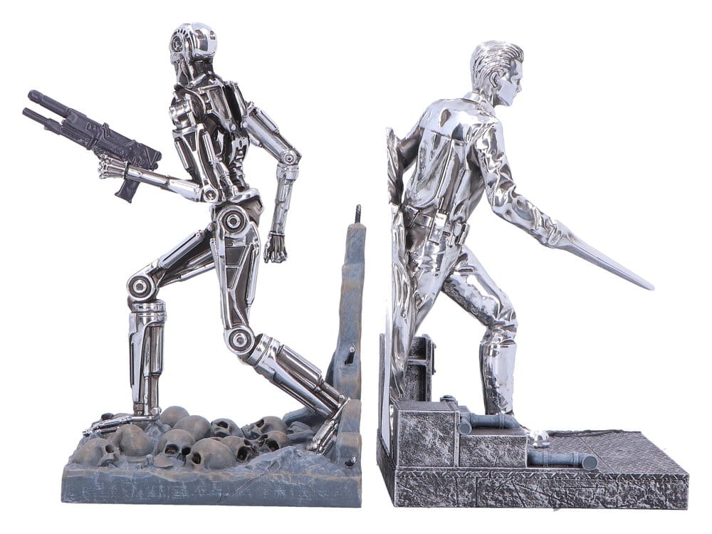 Terminator 2 Sujetalibros T-1000 vs T-800 19 cm