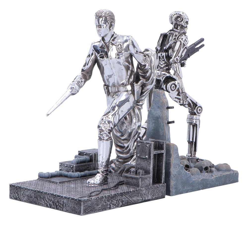 Terminator 2 Sujetalibros T-1000 vs T-800 19 cm