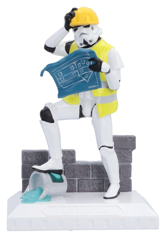 Original Stormtrooper Figura Hit a Brick Wall 18 cm Frikytopia