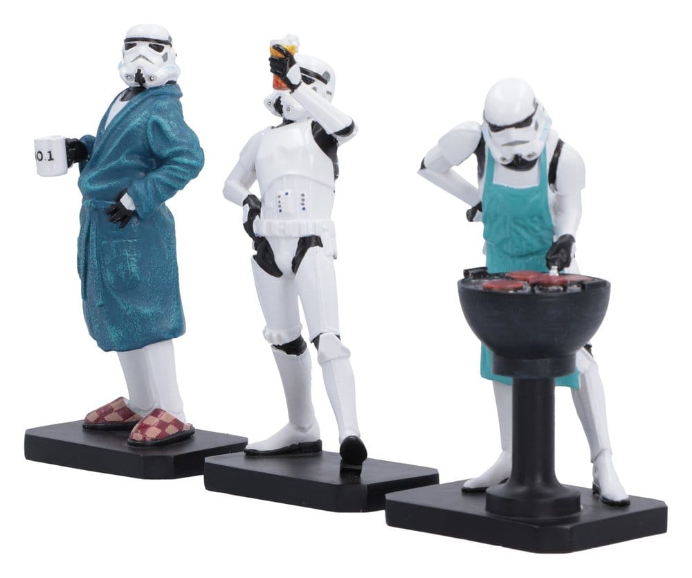 Original Stormtrooper Figuras Set Living for the Weekend 11 cm