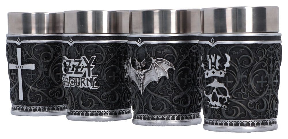 Ozzy Osbourne Juego de vasos de chupito Prince of Darkness 9 cm