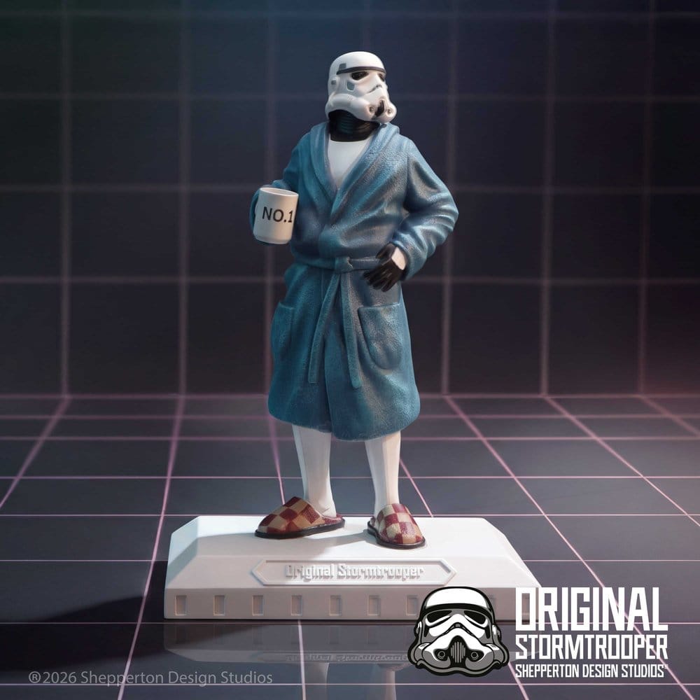 Original Stormtrooper Figura Off Duty 18 cm