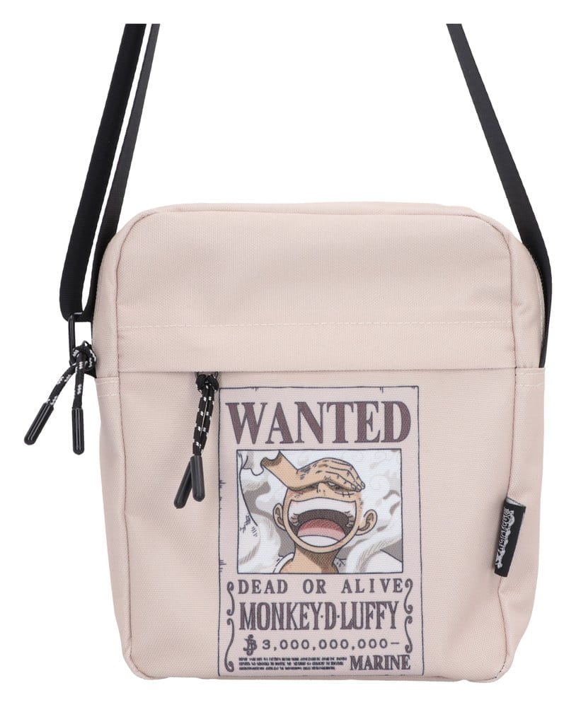 One Piece Bolso bandolera Luffy Wanted Poster 23 cm Frikytopia