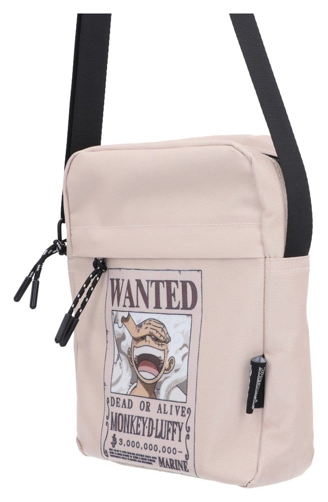 One Piece Bolso bandolera Luffy Wanted Poster 23 cm