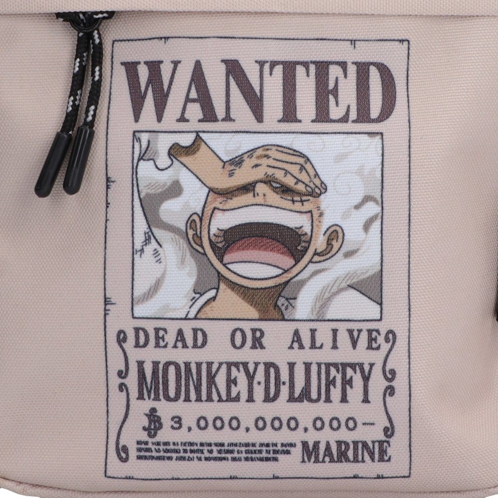 One Piece Bolso bandolera Luffy Wanted Poster 23 cm