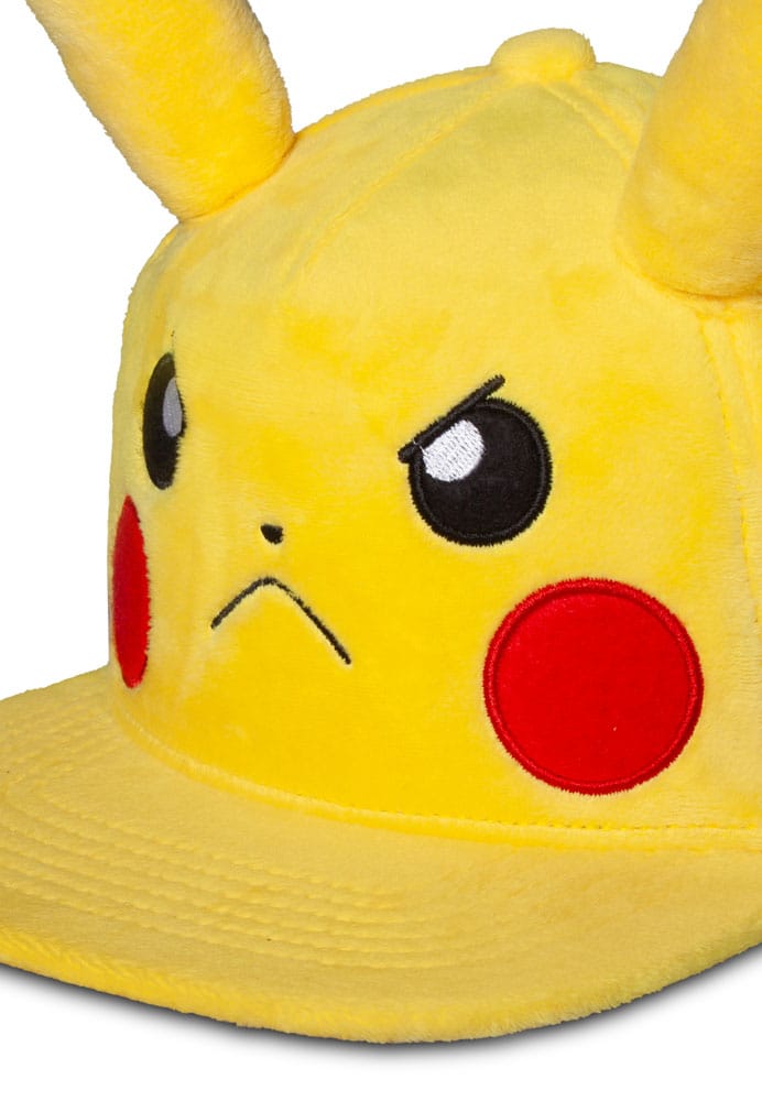 Pokémon Gorra Snapback Angry Pikachu