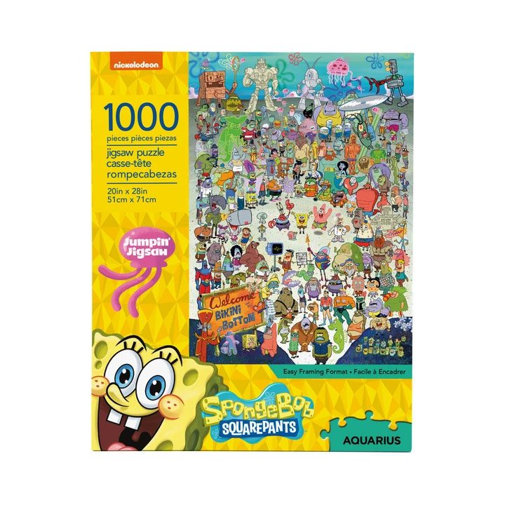 Bob Esponja Puzzle Cast (1000 piezas)
