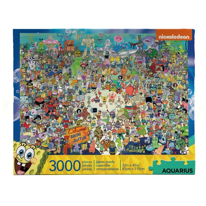 Bob Esponja Puzzle Bikini Bottom (3000 piezas) Frikytopia