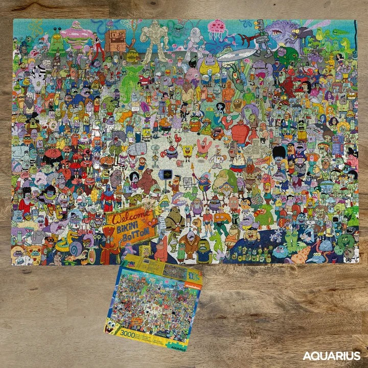 Bob Esponja Puzzle Bikini Bottom (3000 piezas)